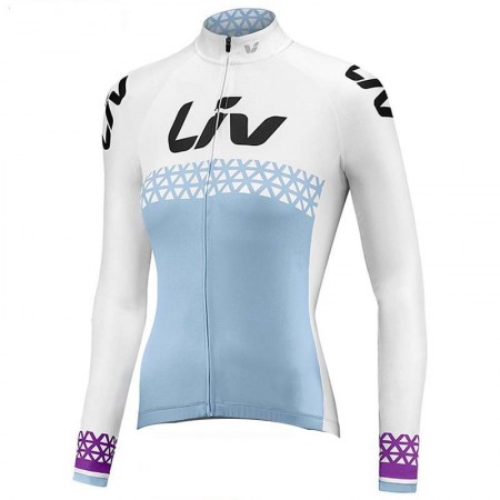 Maillot Cyclisme 2018 CCC Liv Femme Manches Longues N002